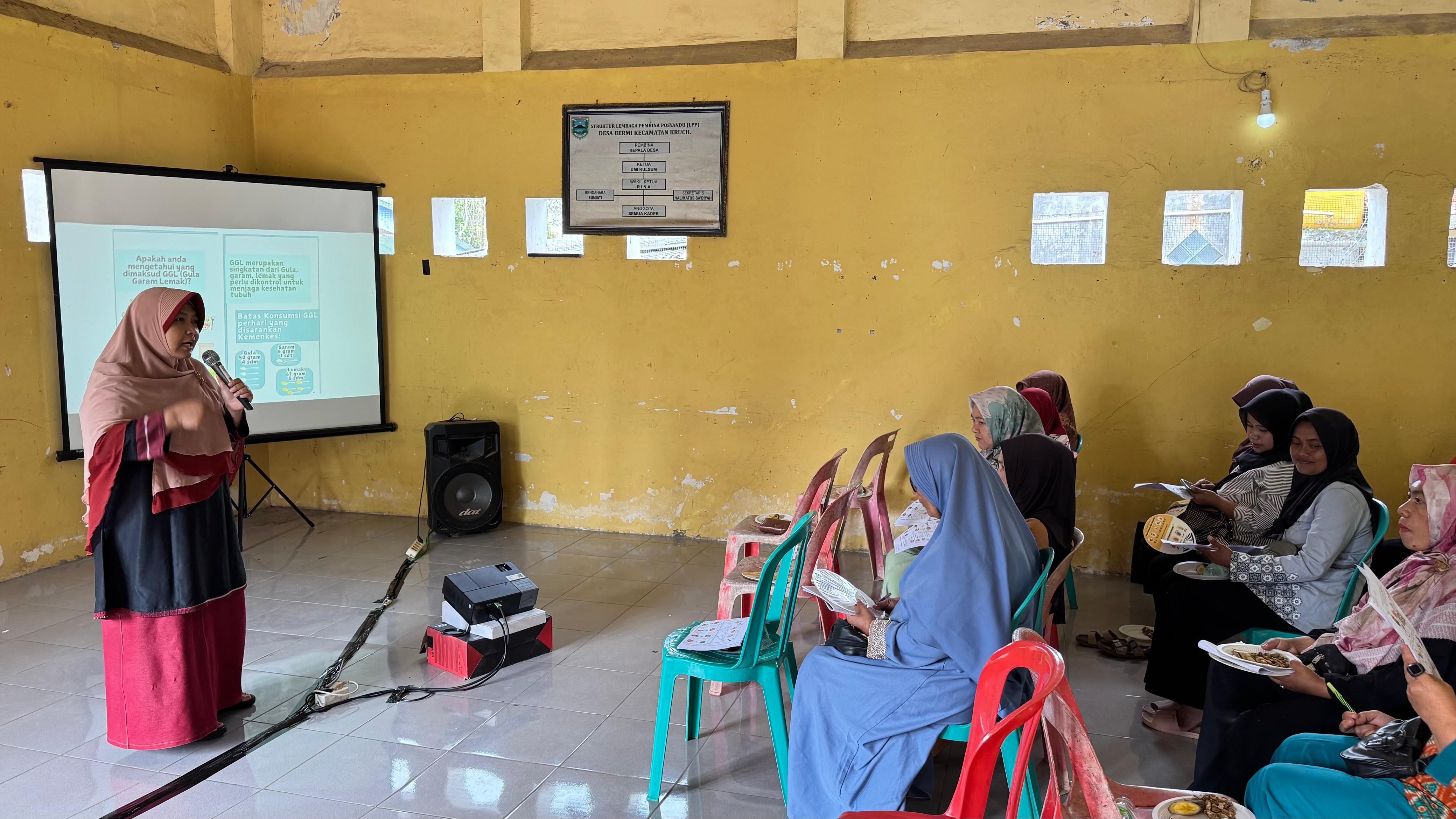 Sosialisasi Gizi GGL Menjadi Pembuka Rangkaian Pengabdian Masyarakat (PM) BEM KEMENDIKTI 2025